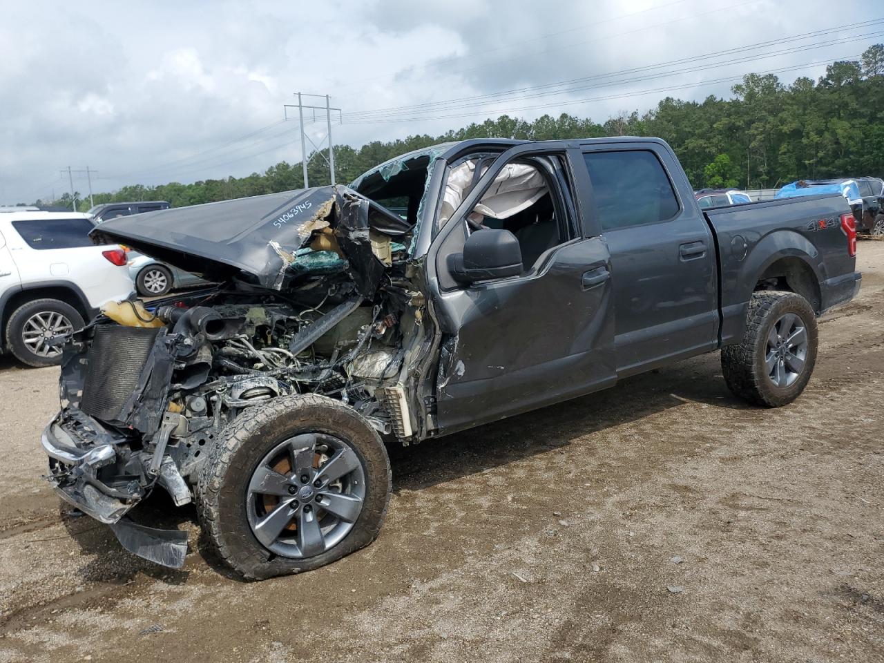 2018 Ford F150 Supercrew იყიდება Greenwell Springs-ში, LA - Front End