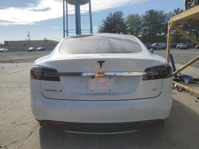  TESLA MODEL S 2014 Білий