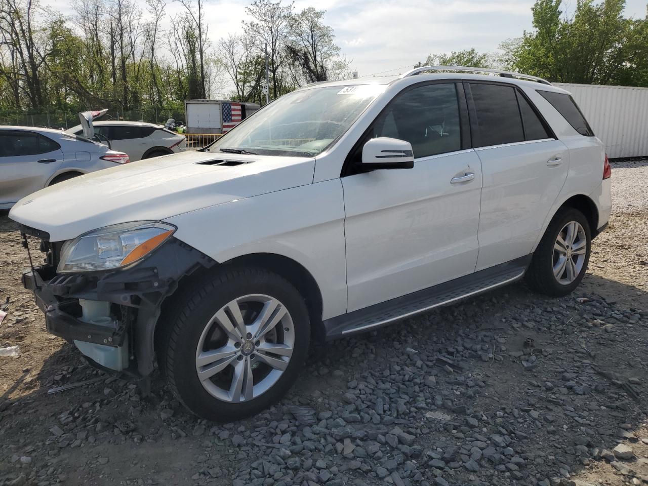 2015 Mercedes-Benz Ml 350 en Venta en Baltimore, MD - Frame Damage