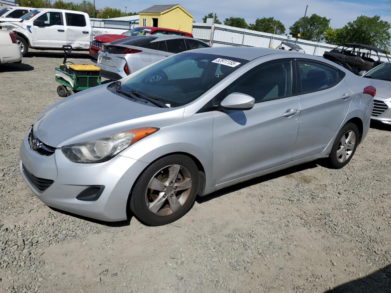 2011 Hyundai Elantra Gls de vânzare în Sacramento, CA - Front End