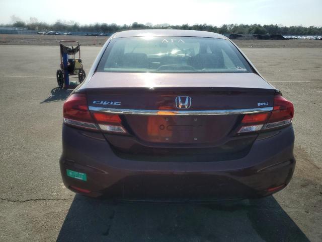  HONDA CIVIC 2013 Maroon