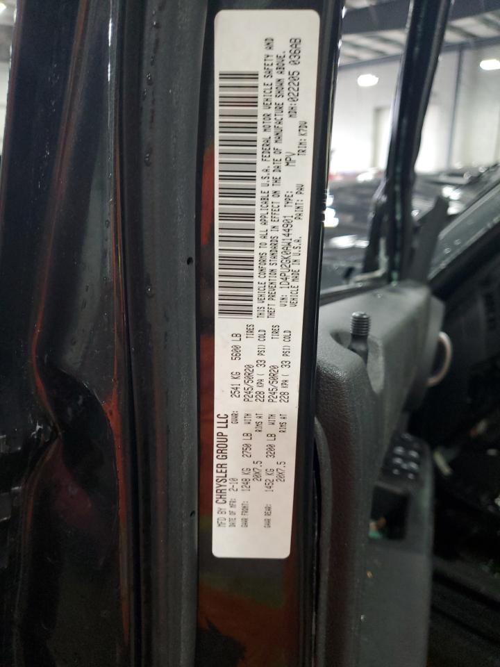 2010 Dodge Nitro Se VIN: 1D4PU2GK0AW144901 Lot: 54213145