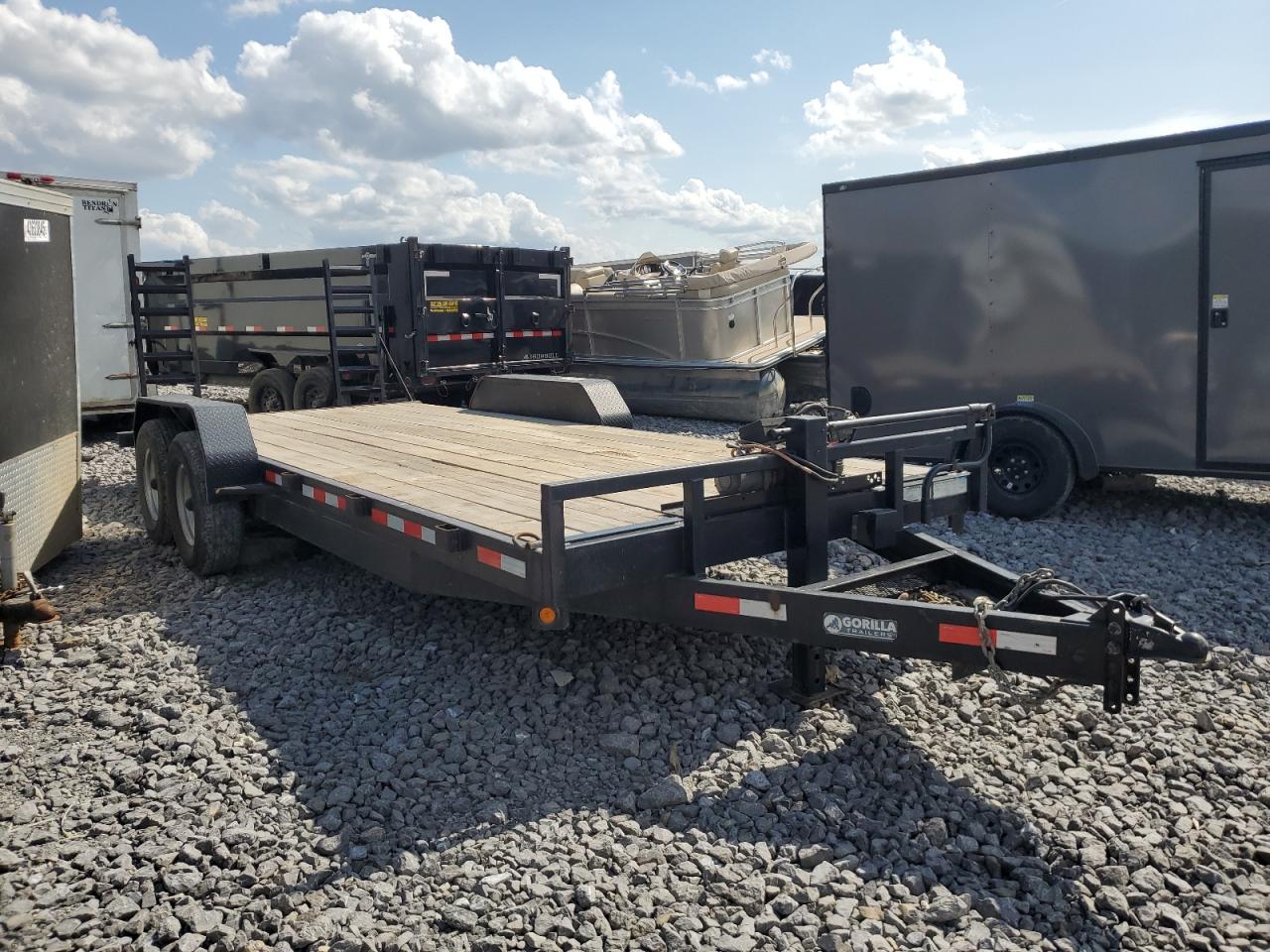 2021 Gorilla 20E7K Equipment Trailer for Sale in Madisonville, TN - Minor Dent/Scratches