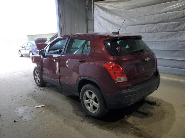Parquets CHEVROLET TRAX 2016 Bordowy