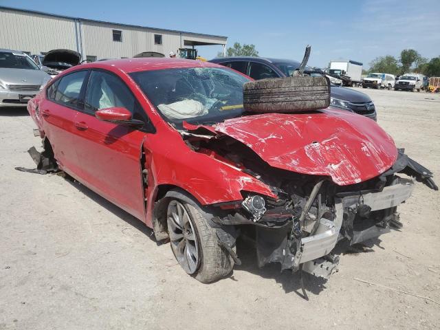  CHRYSLER 200 2016 Red