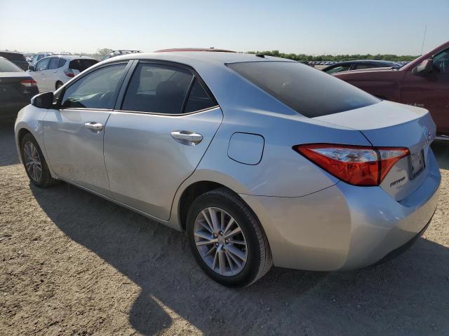  TOYOTA COROLLA 2014 Silver