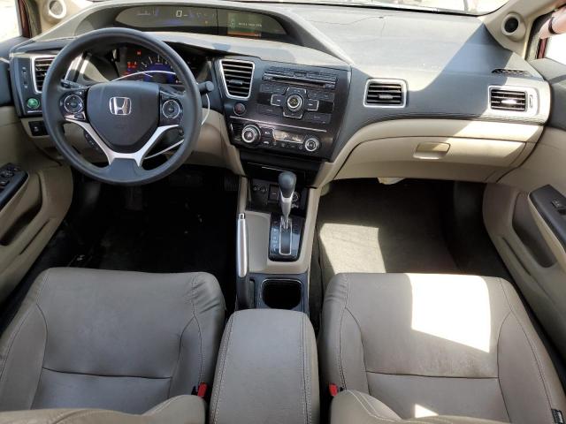 Седаны HONDA CIVIC 2013 Бургунди