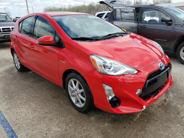  TOYOTA PRIUS 2015 Red