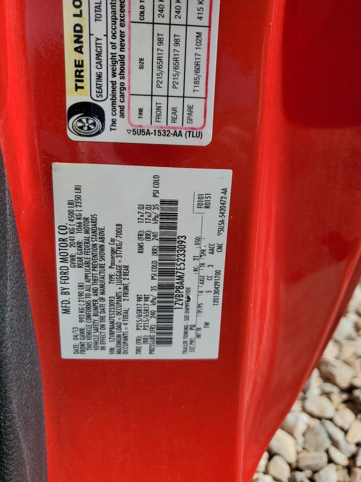 2014 Ford Mustang VIN: 1ZVBP8AM7E5233093 Lot: 54944455