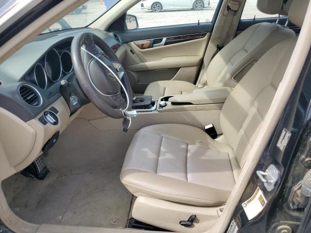  MERCEDES-BENZ C-CLASS 2012 Чорний