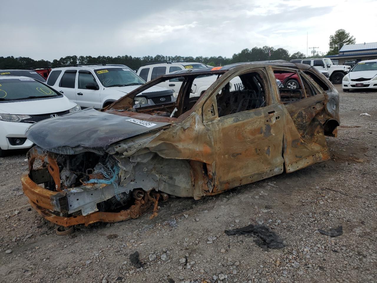 2008 Ford Edge Se de vânzare în Florence, MS - Burn