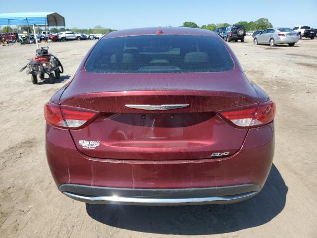  CHRYSLER 200 2015 Бордовый