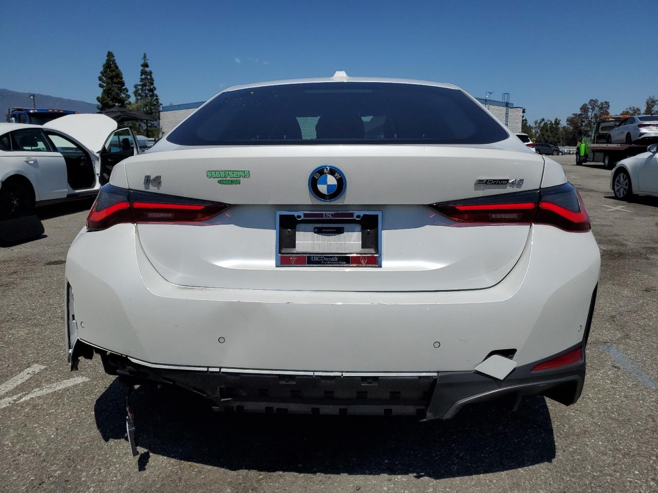 2024 BMW I4 Edrive 40 VIN: WBY73AW04RFR77735 Lot: 55122375