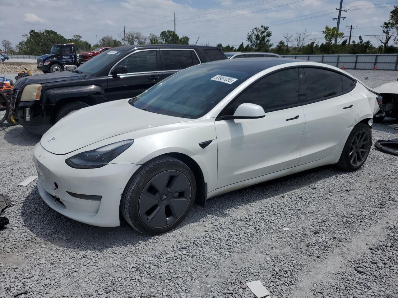 2021 Tesla Model 3 na sprzedaż w Riverview, FL - Rear End