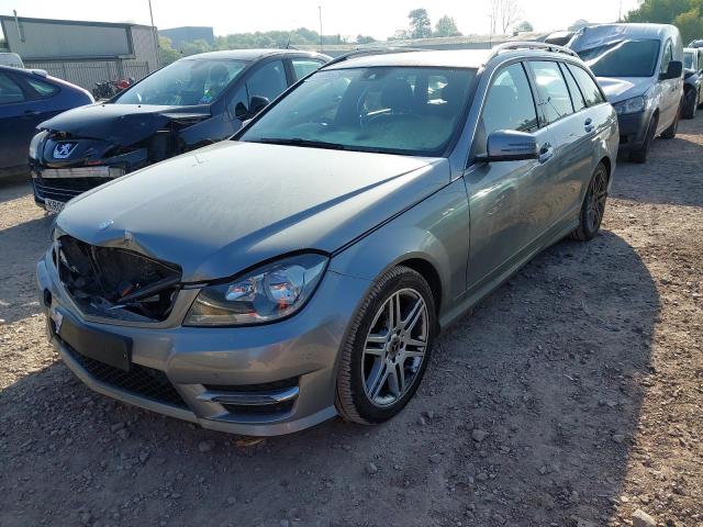2014 MERCEDES BENZ C220 AMG S for sale at Copart WESTBURY