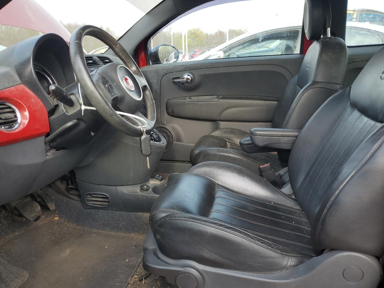 2015 Fiat 500 Sport VIN: 3C3CFFBR5FT624127 Lot: 52164655