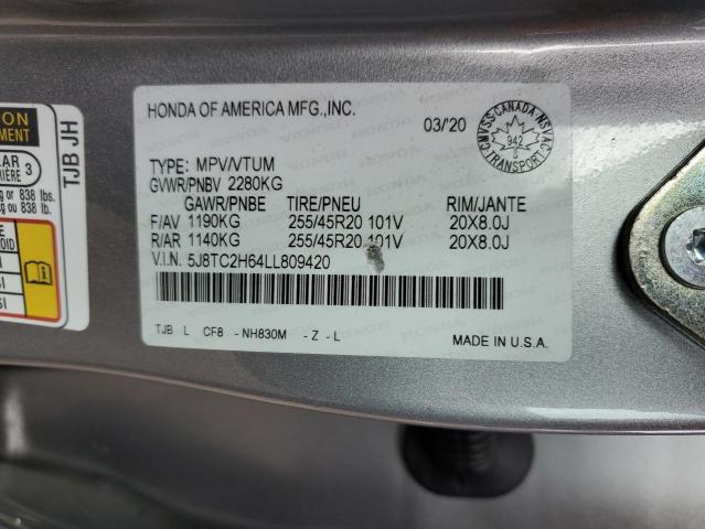 2020 ACURA RDX A-SPEC