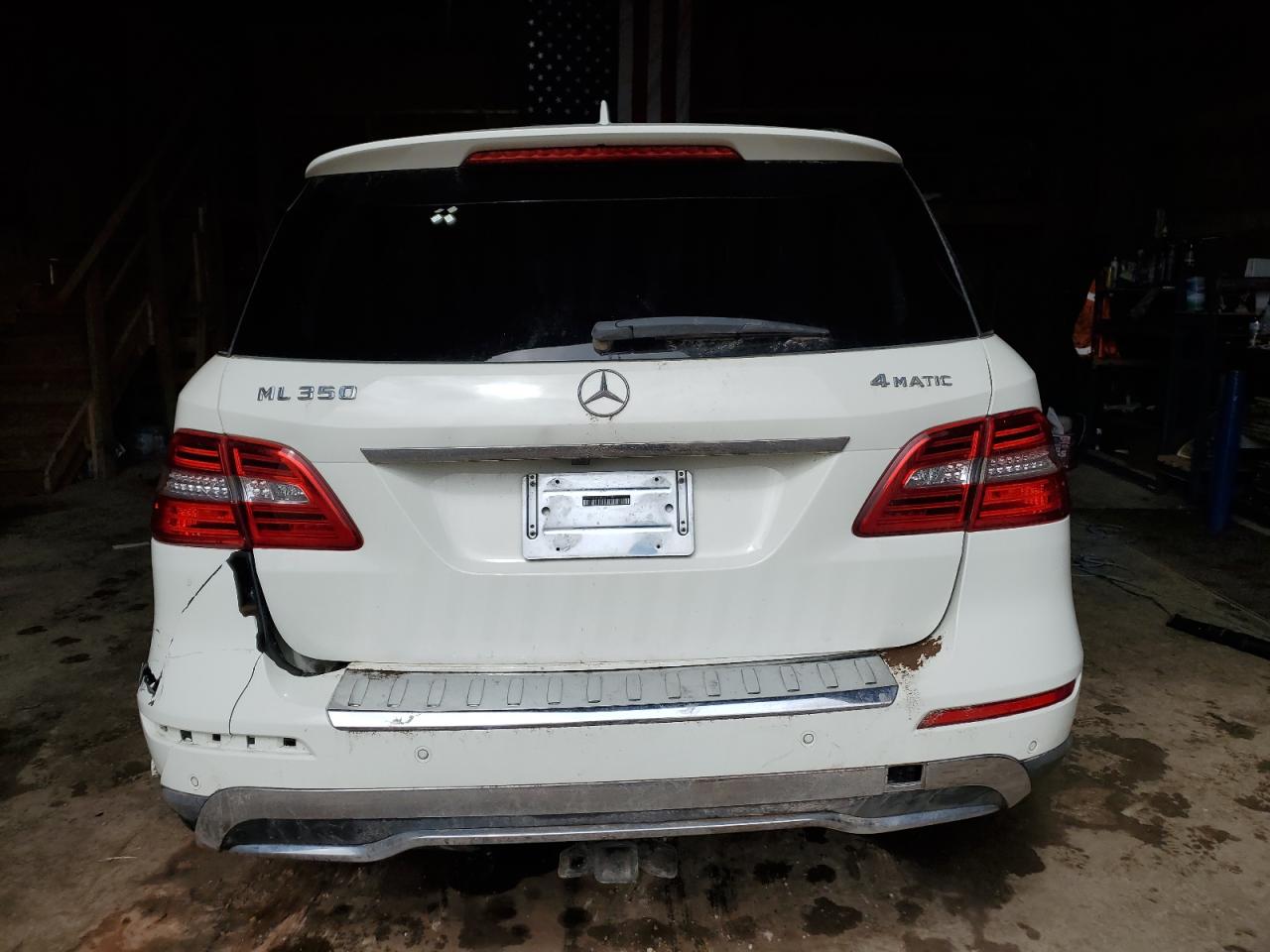 2013 Mercedes-Benz Ml 350 4Matic VIN: 4JGDA5HB9DA237308 Lot: 50552685