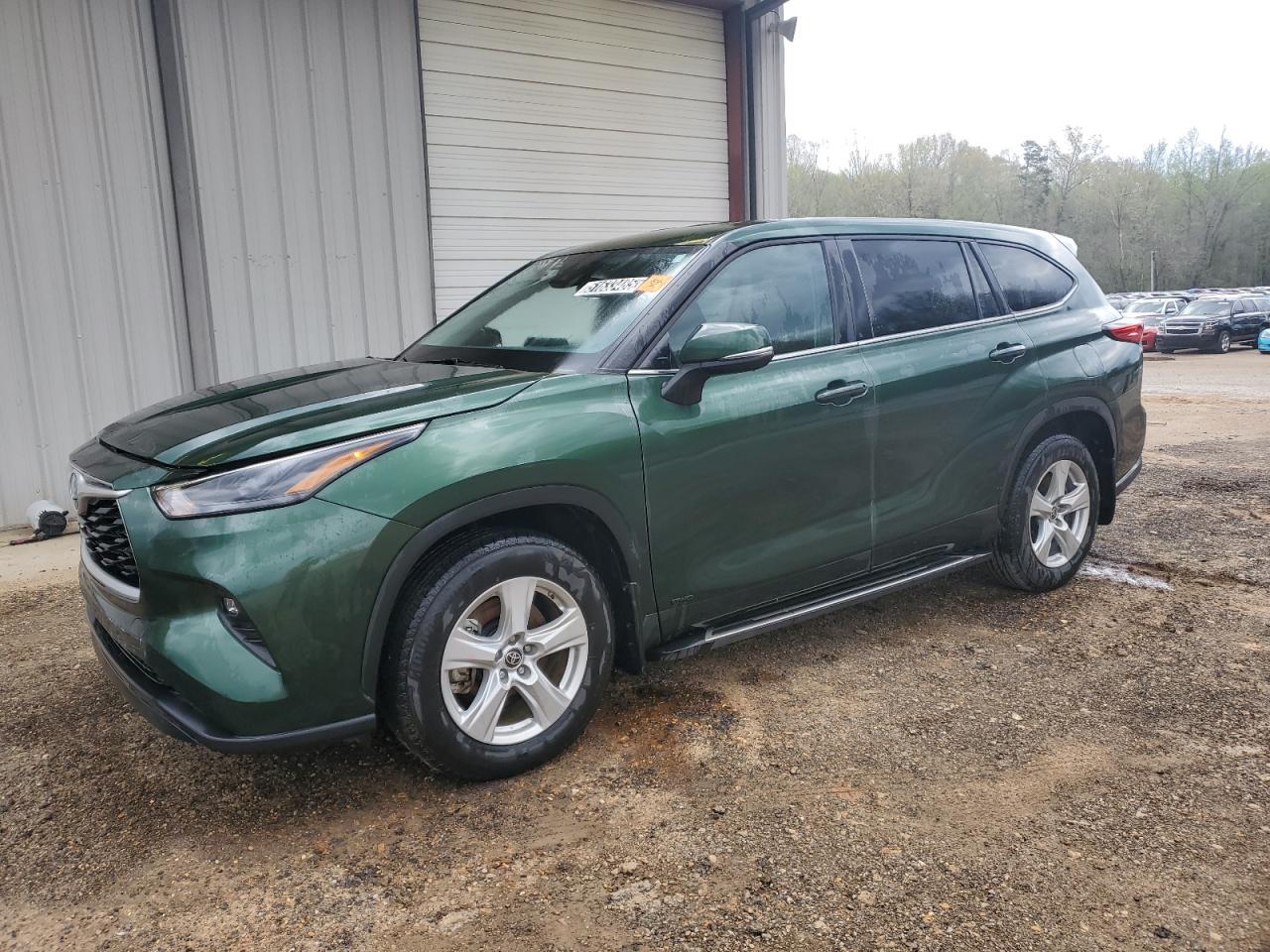 2023 Toyota Highlander Hybrid Le за продажба в Grenada, MS - Biohazard/Chemical