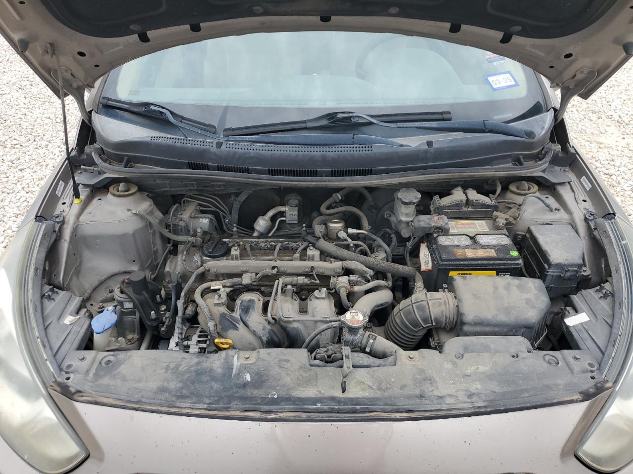 2012 Hyundai Accent Gls VIN: KMHCT4AE1CU185240 Lot: 54755055