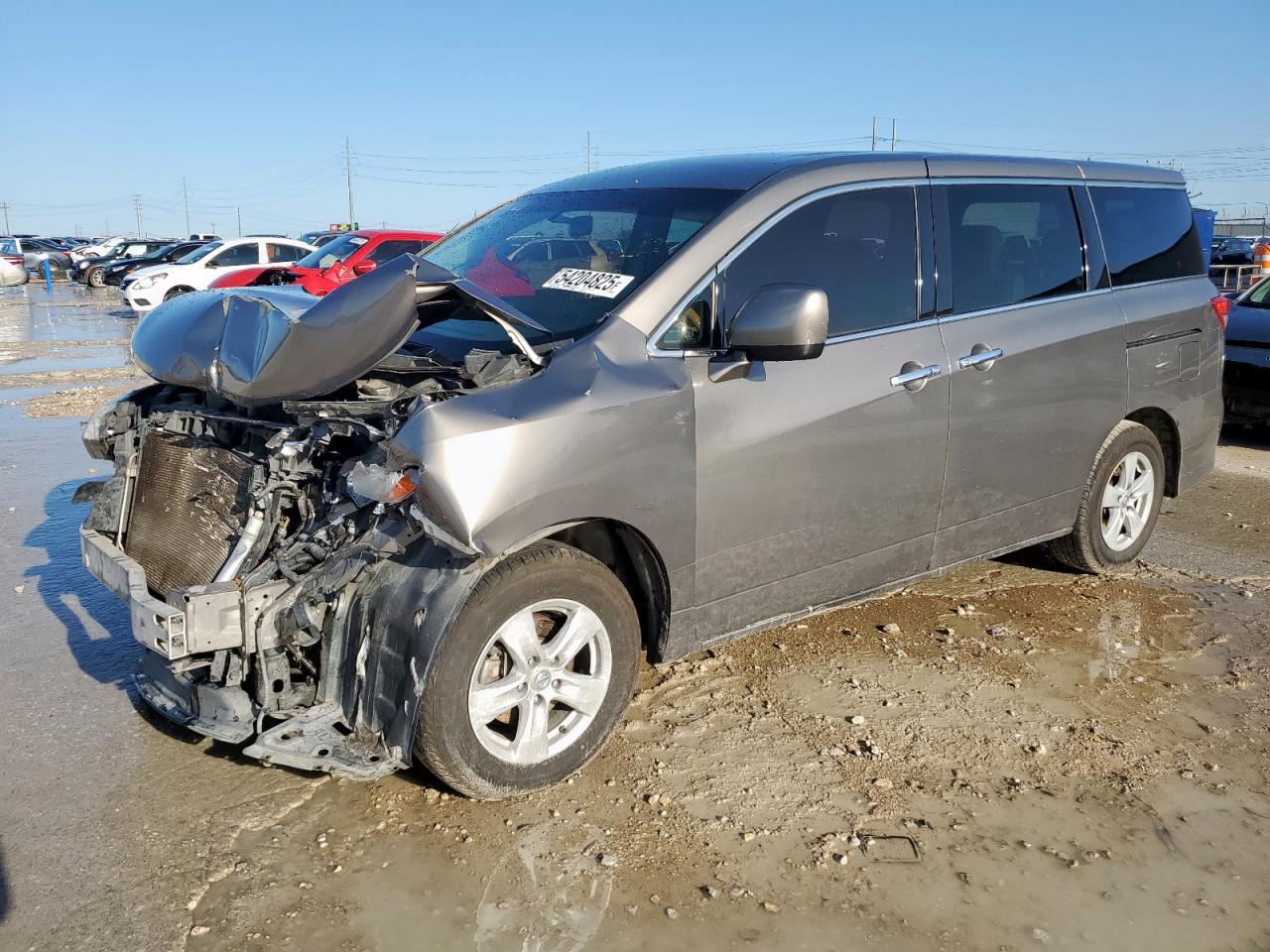 2014 Nissan Quest S იყიდება Haslet-ში, TX - Front End