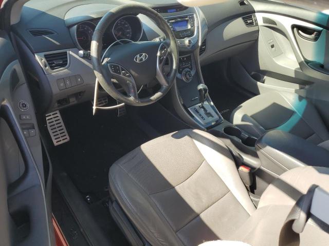 HYUNDAI ELANTRA 2013 Червоний