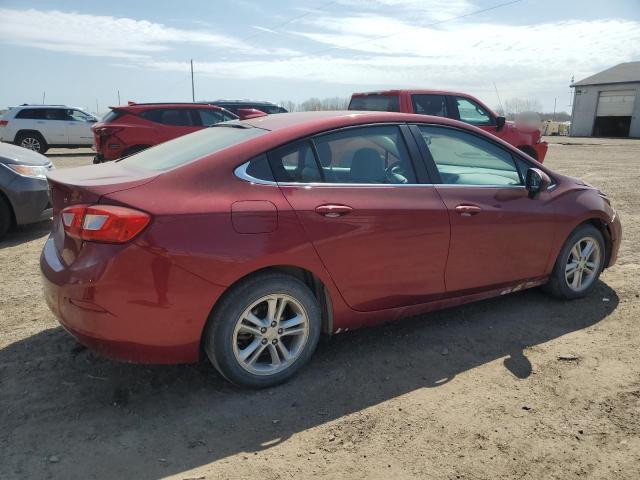  CHEVROLET CRUZE 2017 Бордовый