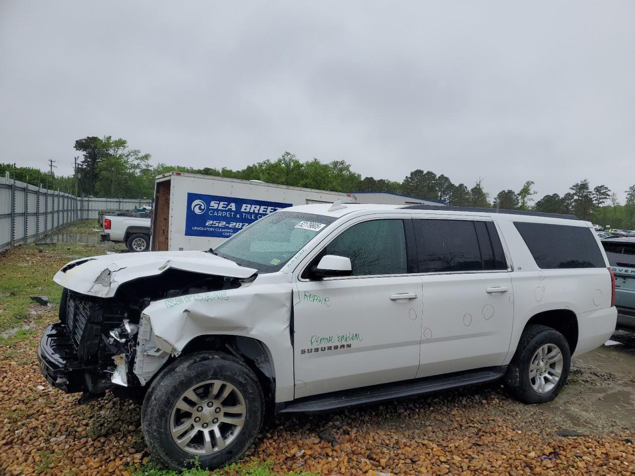 2018 Chevrolet Suburban C1500 Lt იყიდება Hampton-ში, VA - Front End