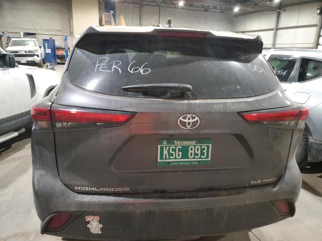  TOYOTA HIGHLANDER 2021 Серый