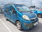 2008 VAUXHALL VIVARO 290 for sale at Copart CHESTER