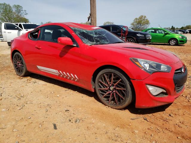  HYUNDAI GENESIS 2014 Czerwony