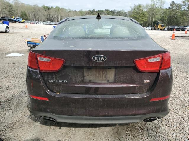  KIA OPTIMA 2015 Burgundy