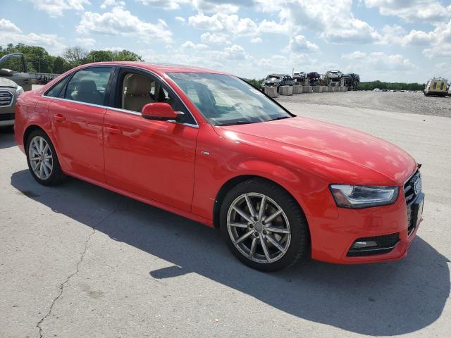 AUDI A4 2016 Red