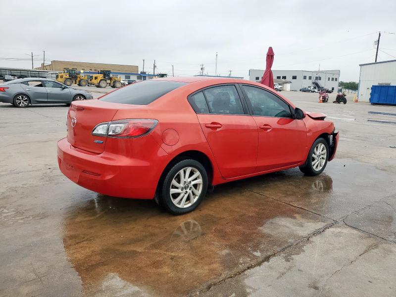  MAZDA 3 2013 Czerwony