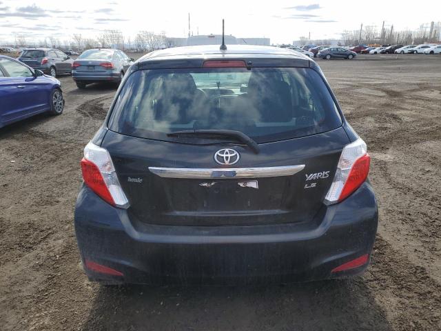  TOYOTA YARIS 2012 Czarny