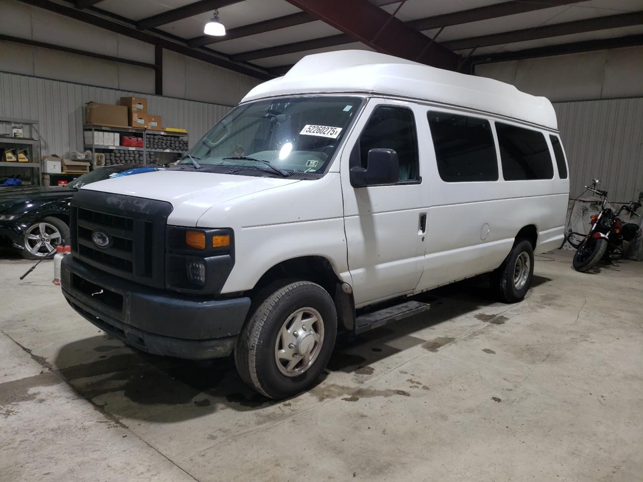 2009 Ford Econoline E350 Super Duty Van de vânzare în Chambersburg, PA - Minor Dent/Scratches