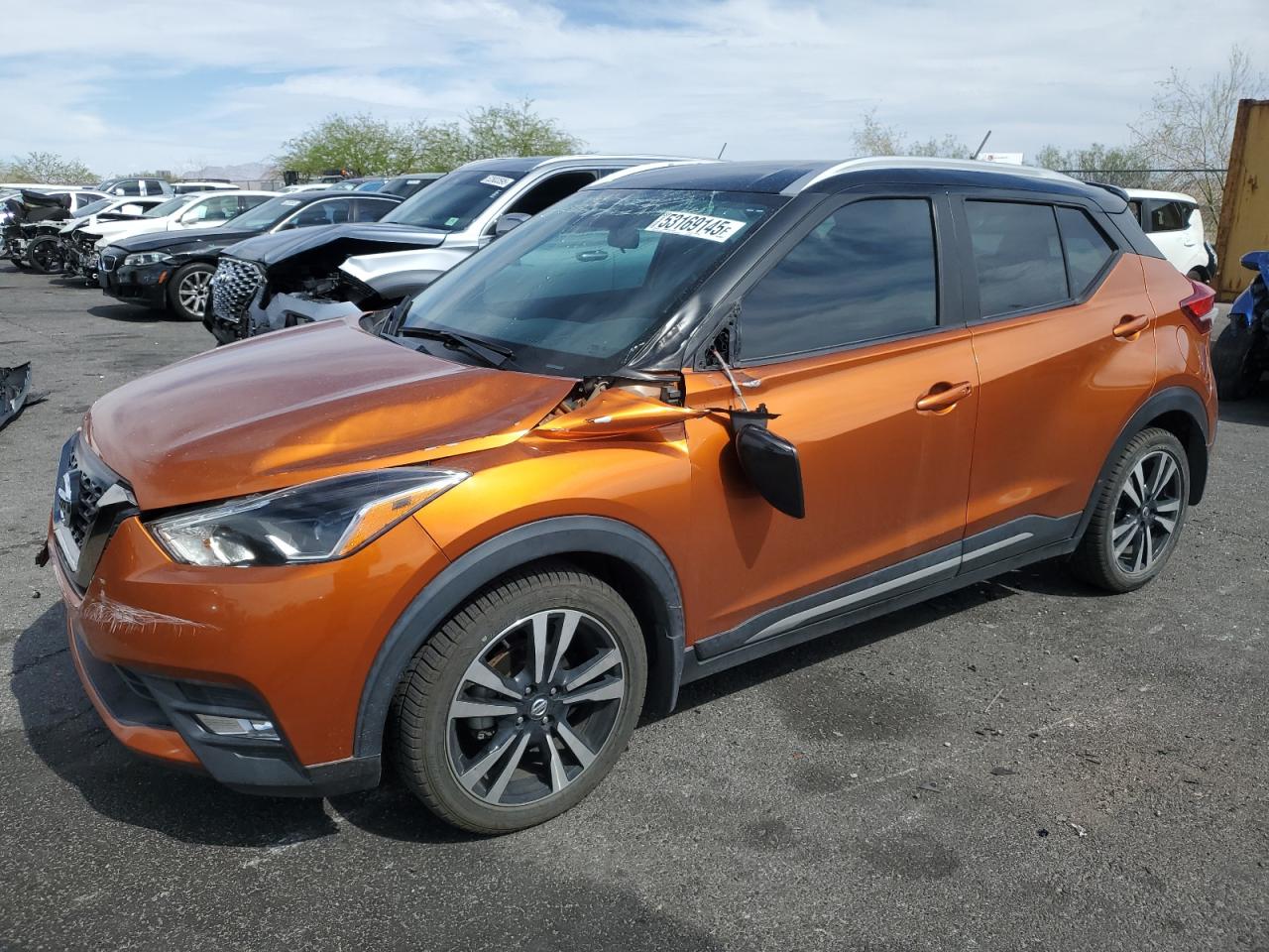 2019 Nissan Kicks S de vânzare în North Las Vegas, NV - Front End