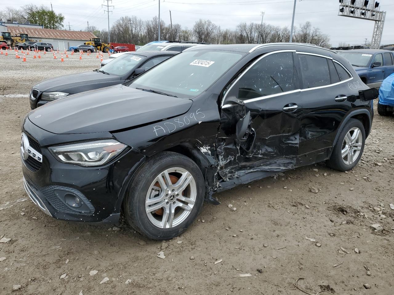 2021 Mercedes-Benz Gla 250 4Matic de vânzare în Columbus, OH - Side