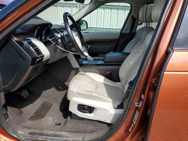  LAND ROVER DISCOVERY 2017 Pomarańczowy