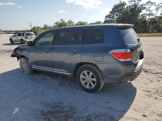  TOYOTA HIGHLANDER 2013 Blue