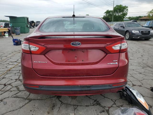 Sedans FORD FUSION 2013 Red