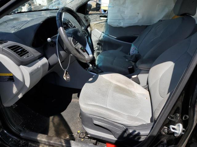  HYUNDAI ACCENT 2012 Czarny
