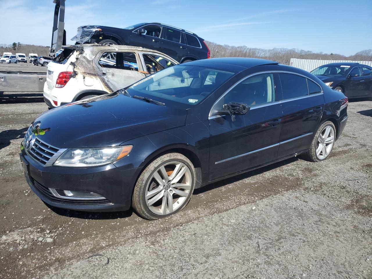 2014 Volkswagen Cc Luxury black null gas WVWRP7AN2EE530888 photo #1