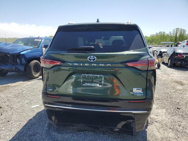  TOYOTA SIENNA 2024 Zielony