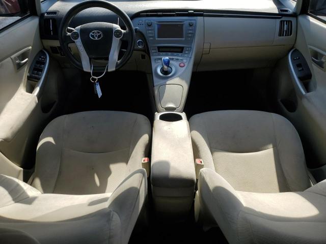  TOYOTA PRIUS 2015 Czerwony