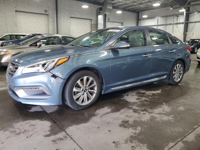  HYUNDAI SONATA 2015 Синий