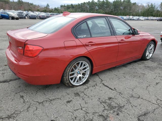  BMW 3 SERIES 2013 Красный