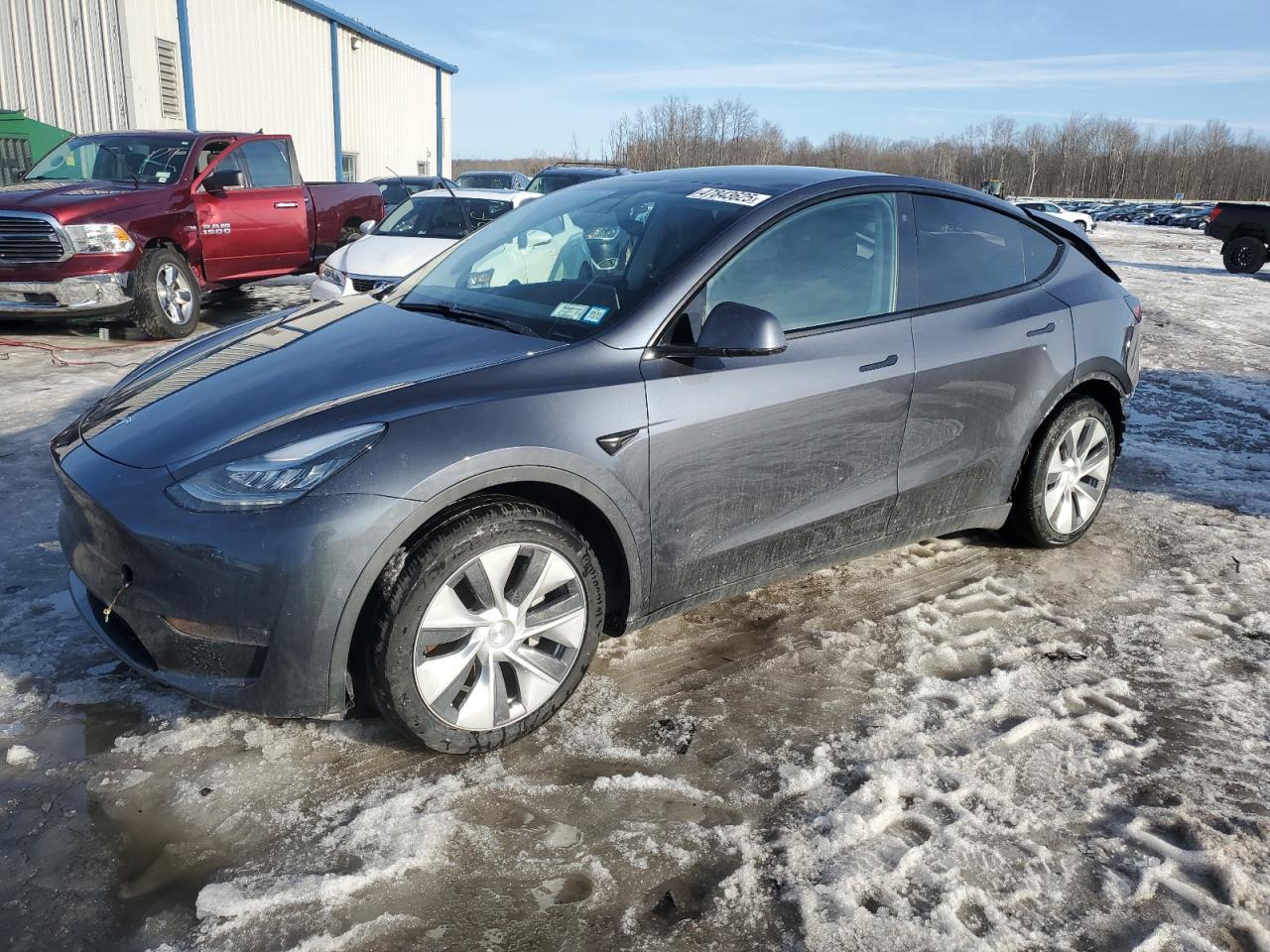 2020 Tesla Model Y  на продаже в Central Square, NY - Rear End