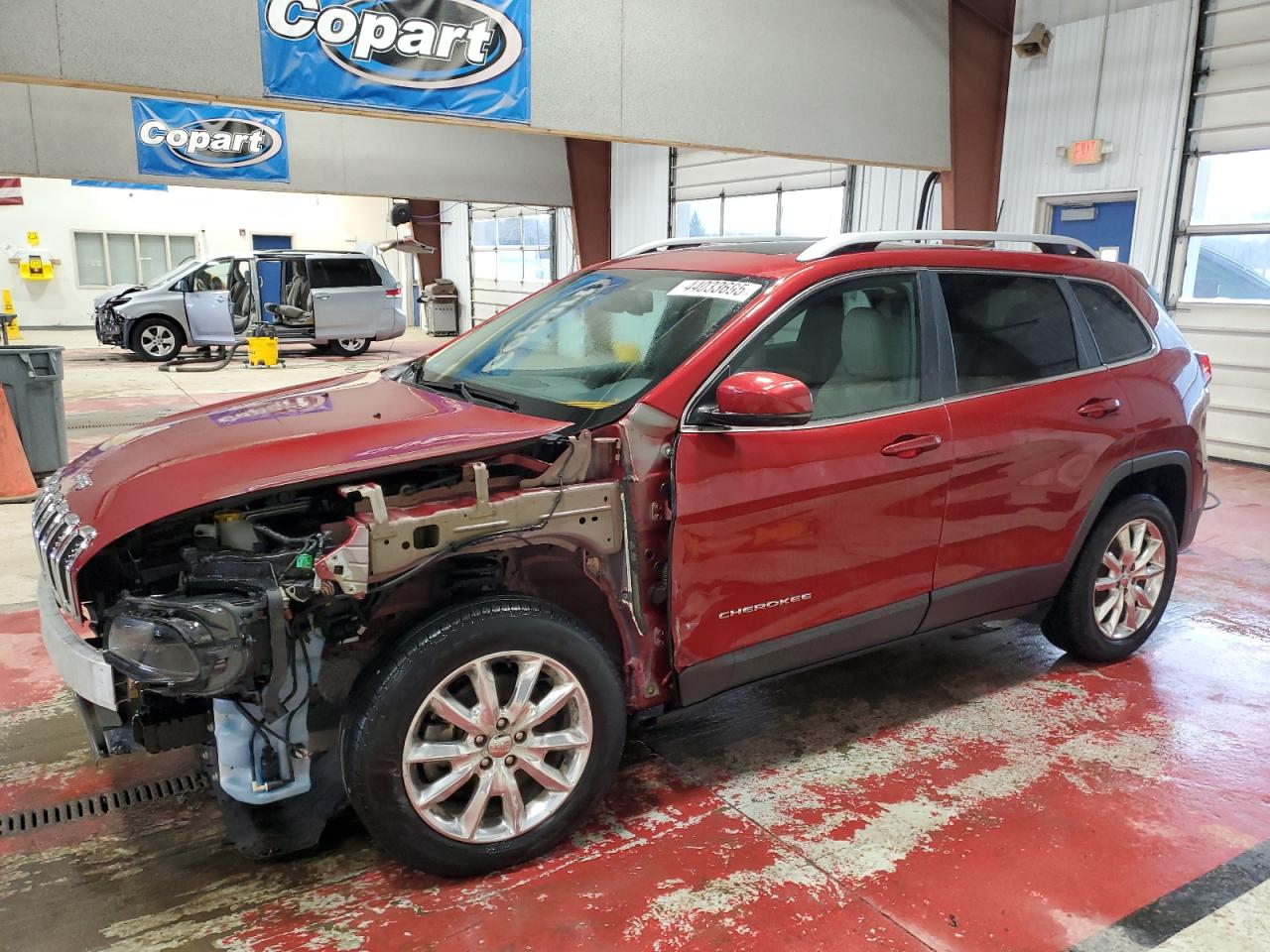 2016 Jeep Cherokee Limited en Venta en Angola, NY - Front End