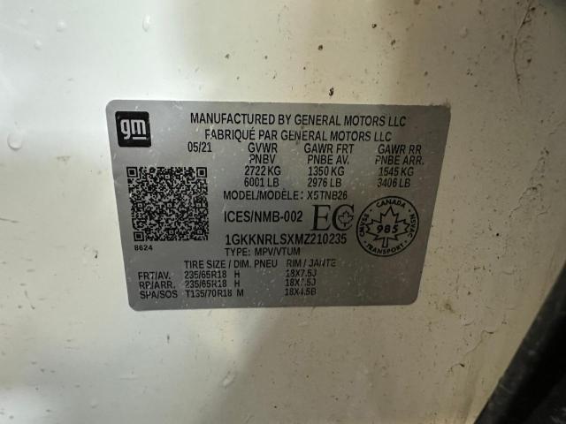 2021 GMC ACADIA SLE